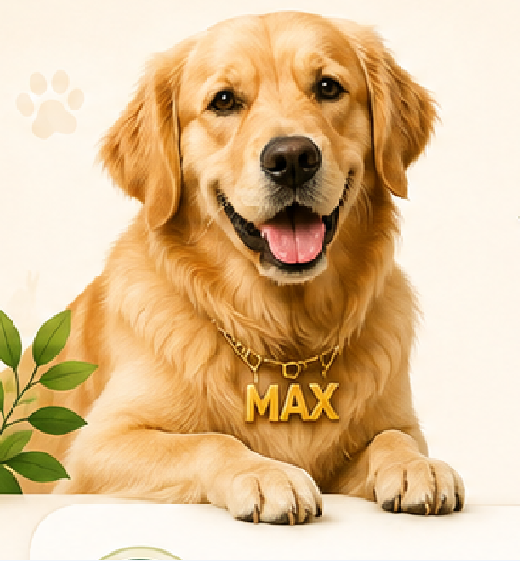 Max the golden retriever